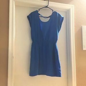 Royal blue dress